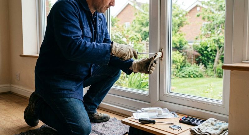 Window Hinge Repair in Overland Park, KS